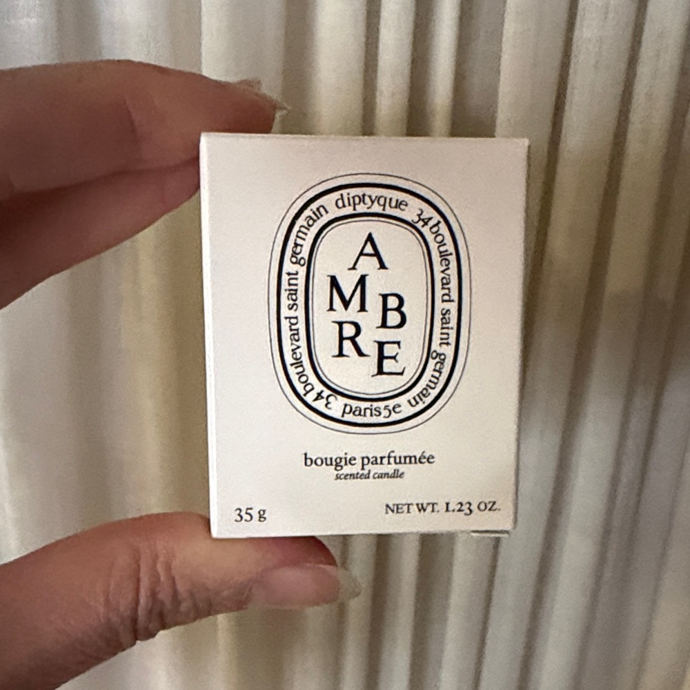 Small Diptyque Ambre Scented Candle